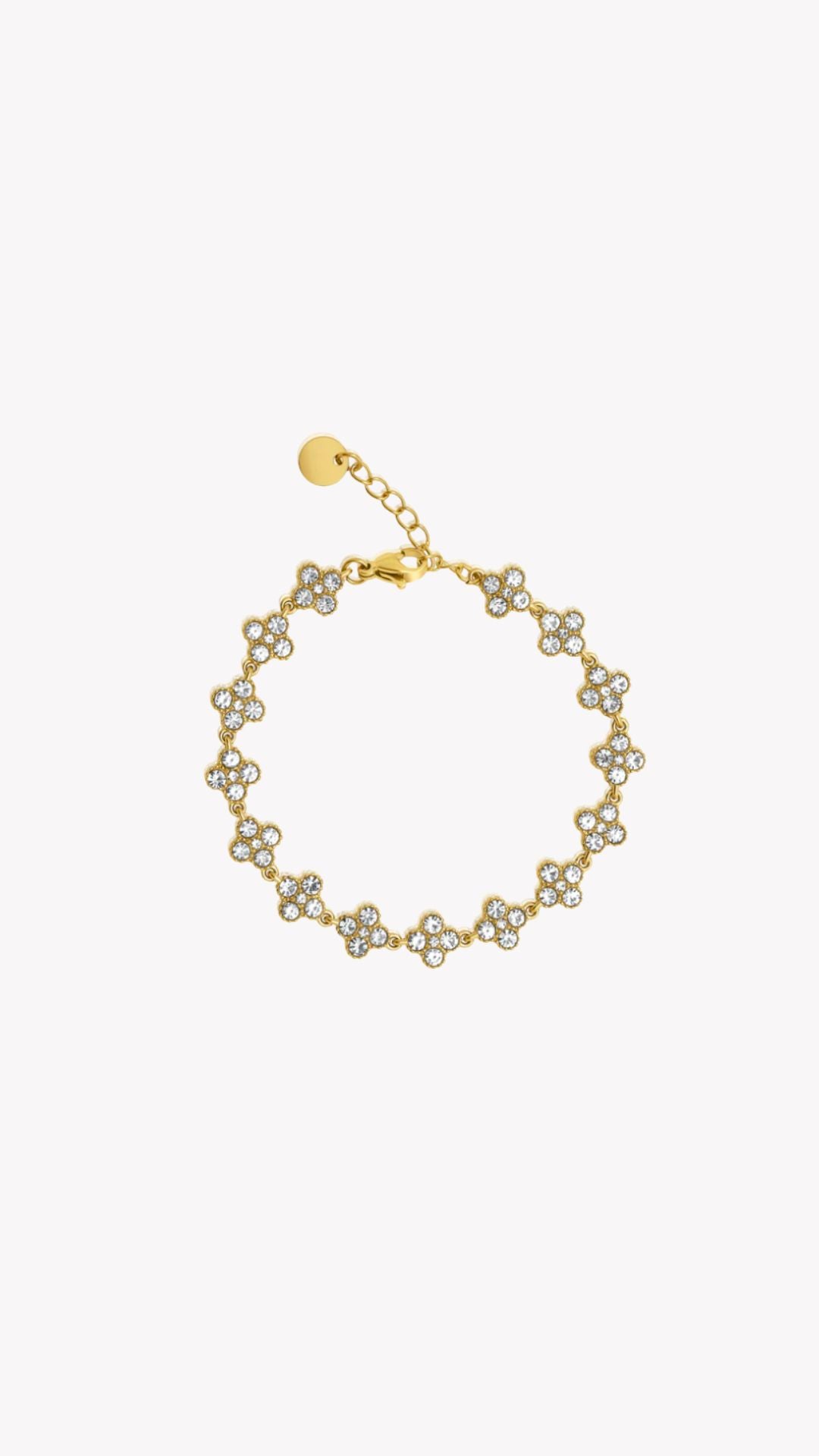 Bracelet Clover gold