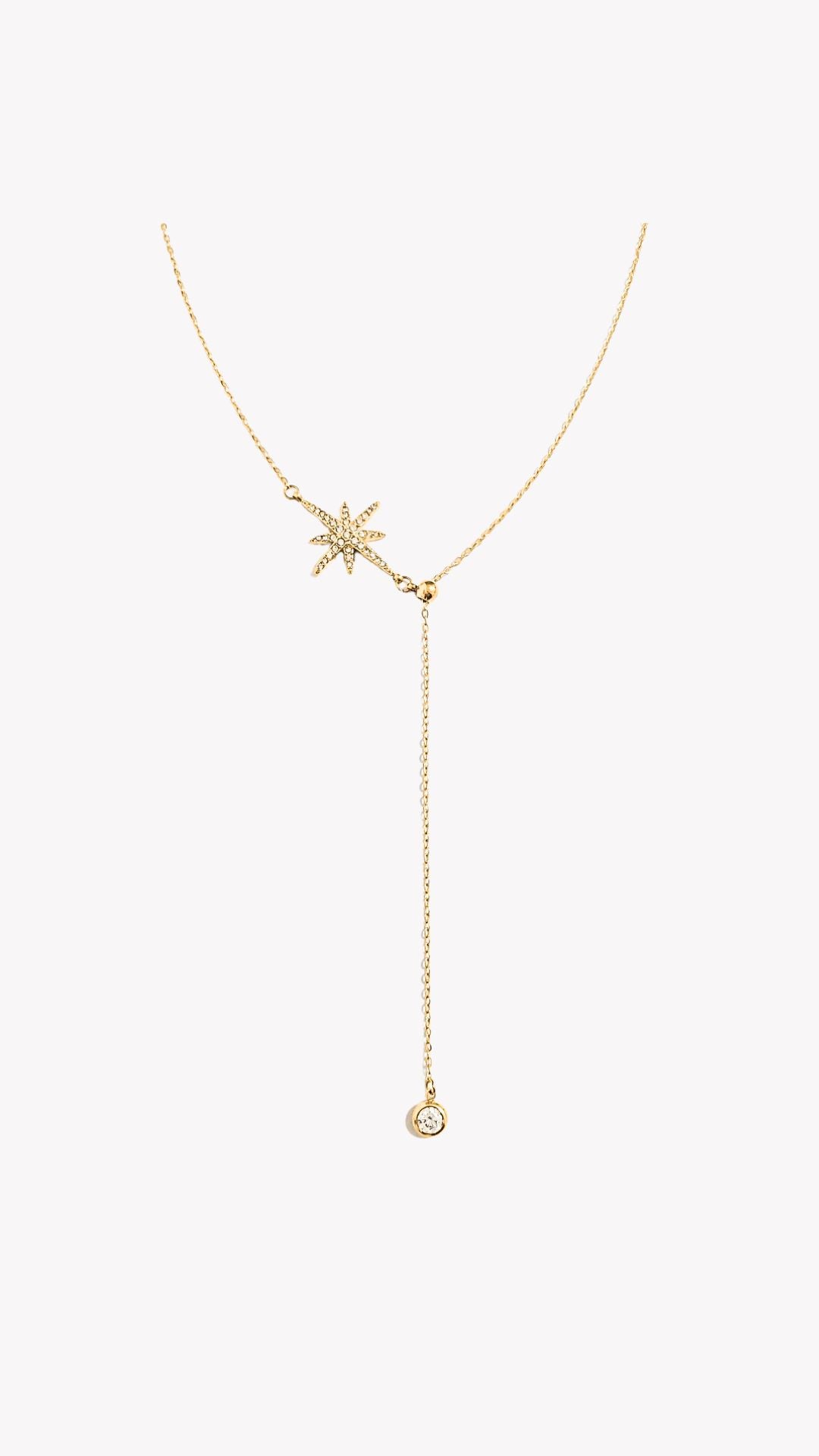 Collier Starlie Y gold